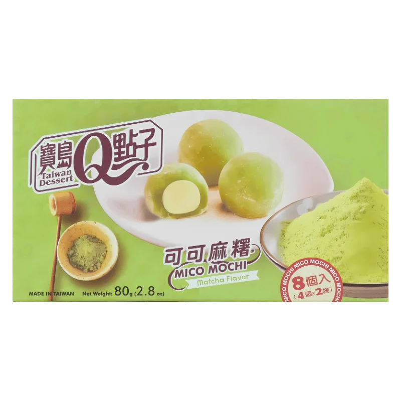🍵✨ Mico Mochi Matcha – Taiwan Q 點子 ✨🍡
