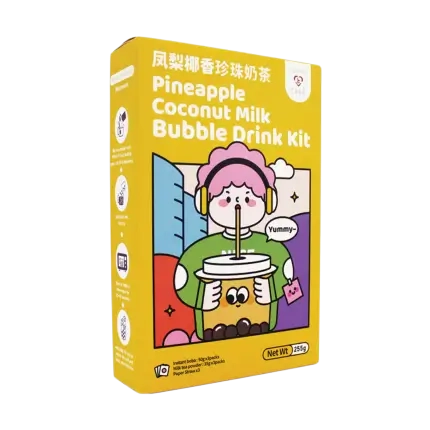 Tokimeki Kit Bubble Tea sabor Piña y Coco 255g