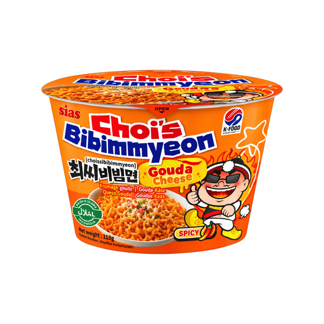 CHOI'S Bibimmyeon sabor queso cup 119g