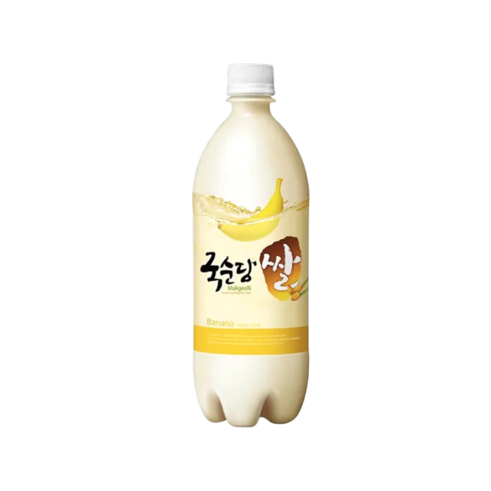 Makgeolli vino de arroz sabor banana alc.4% 750ml