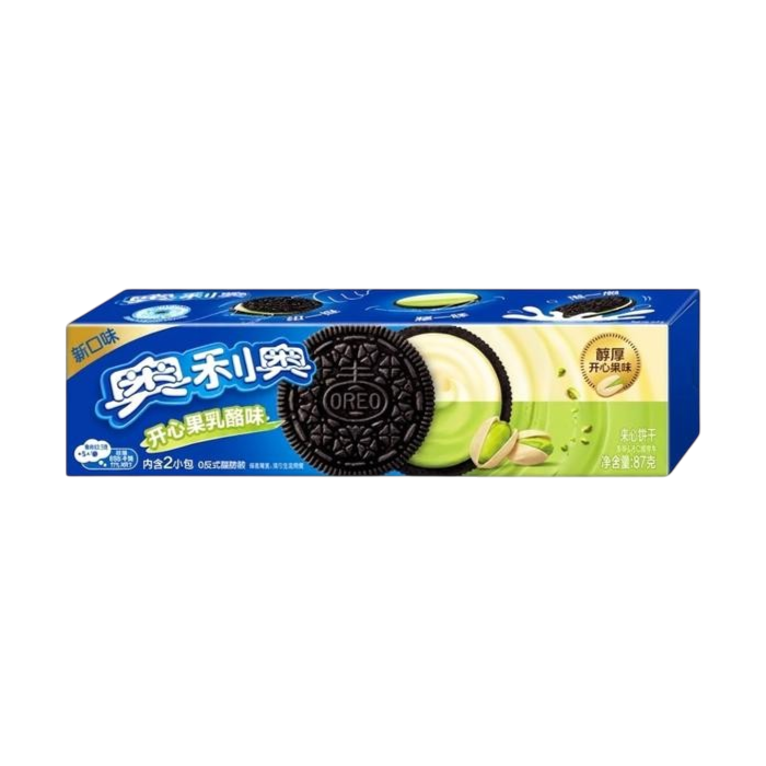 Oreo Galletas sabor pistacho y queso crema 87g