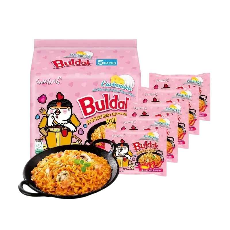 BULDAK CARBONARA 5 PACKS