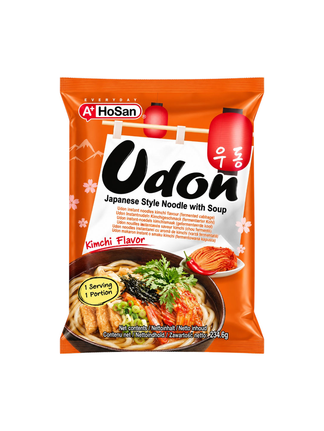 HoSan Udon sabor Kimchi 234,6g
