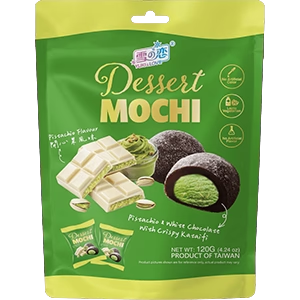 Mochi YUKI&LOVE sabor pistacho 120g