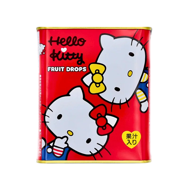 SAKUMA Hello Kitty Lata de caramelos sabor frutal 75g