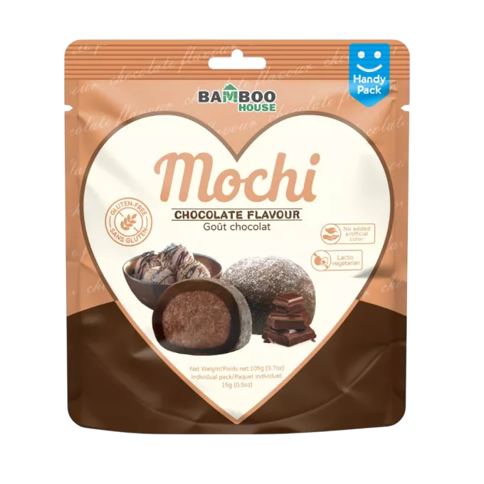 BAMBOO HOUSE Mochi sabor Chocolate 105g TW