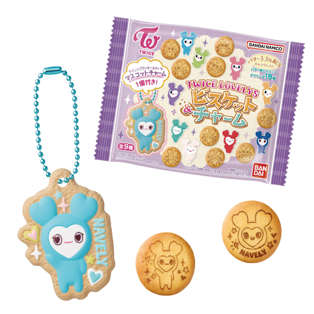 Bandai K-POP Girls Twice Character Charm Biscuit 21g