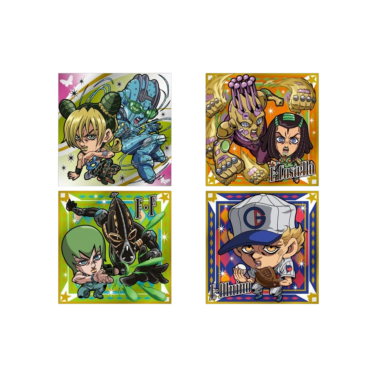 Bandai Nifformation Jojo'S Stone Ocean Seal Wafer 12g