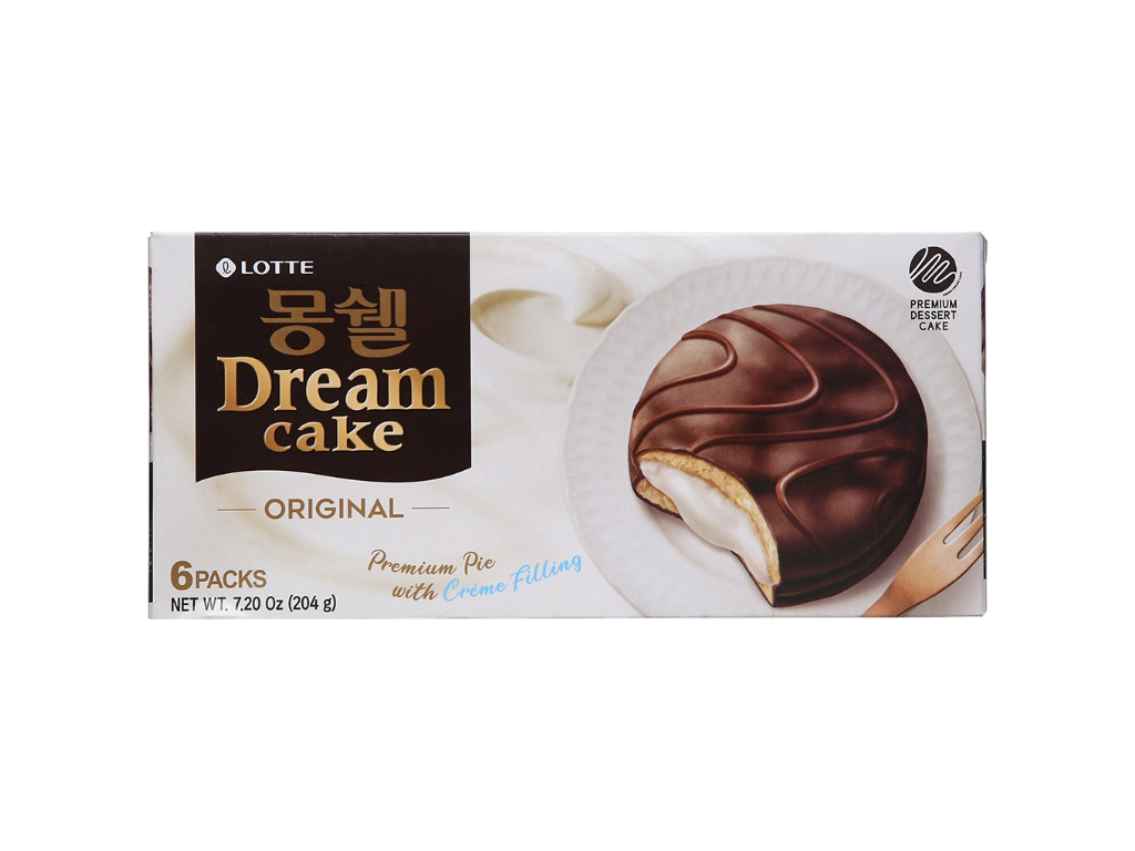 LOTTE Dream cake original 6packs 204g