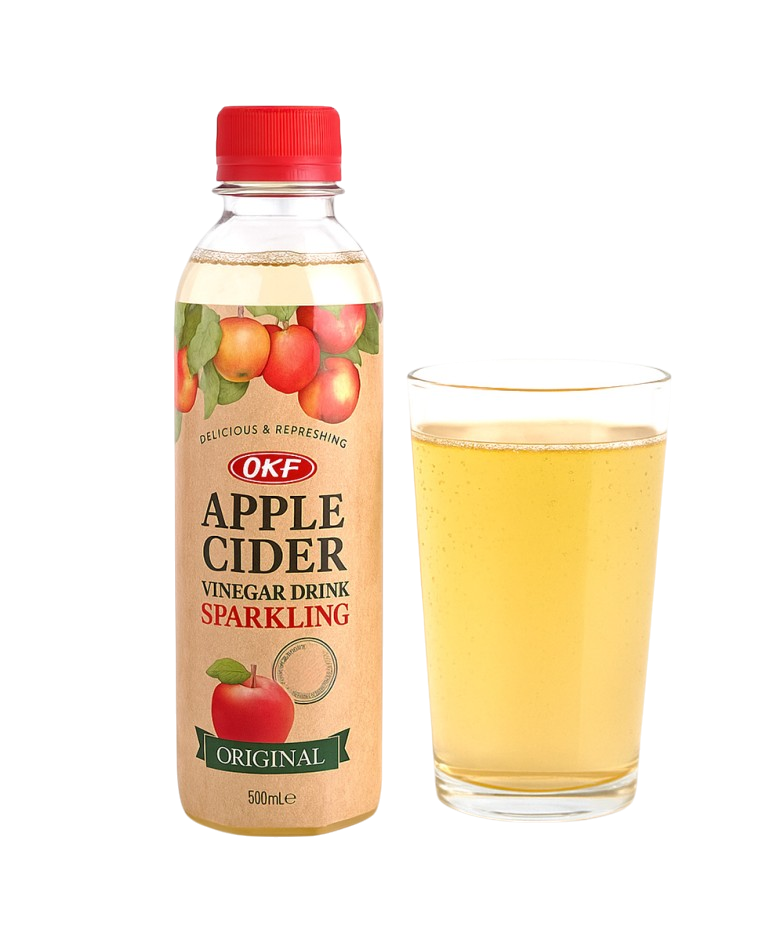 OKF Bebida de Vinagre de Manzana con edulcorante 500ml