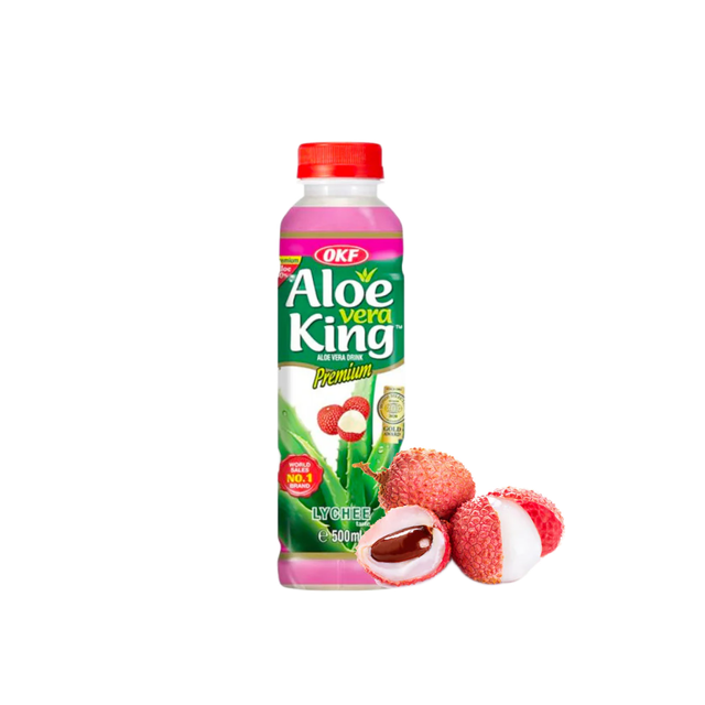 🍒🌿 Aloe Vera King Lychee – 500ML 🌿🍒