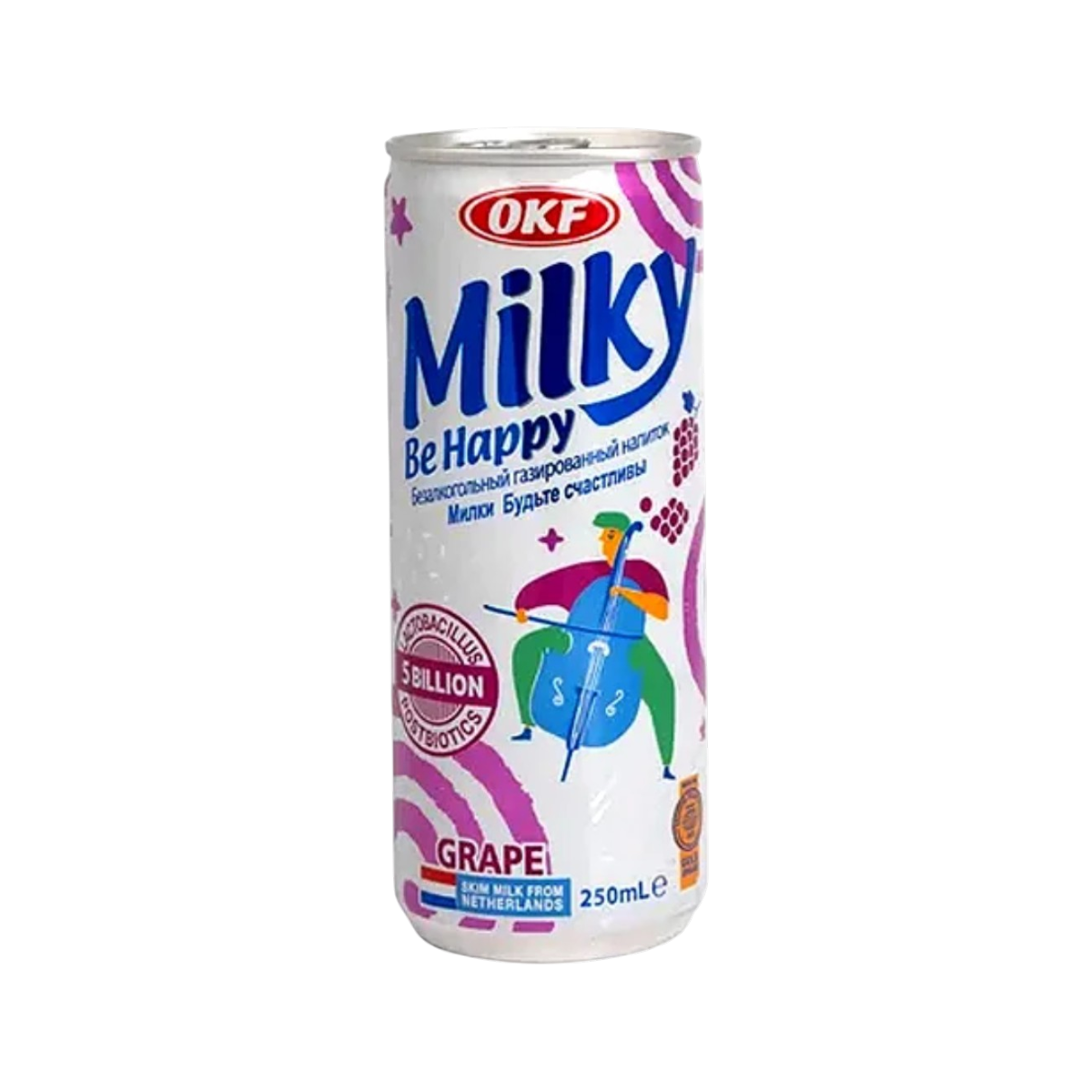 OKF Milky sabor Uva 250ml