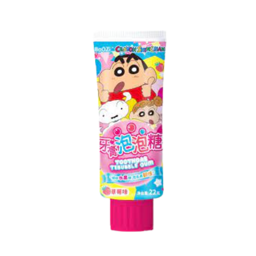 BOOZI Chicle en Forma de Gel Sabor Fresa Shin Chan 20g