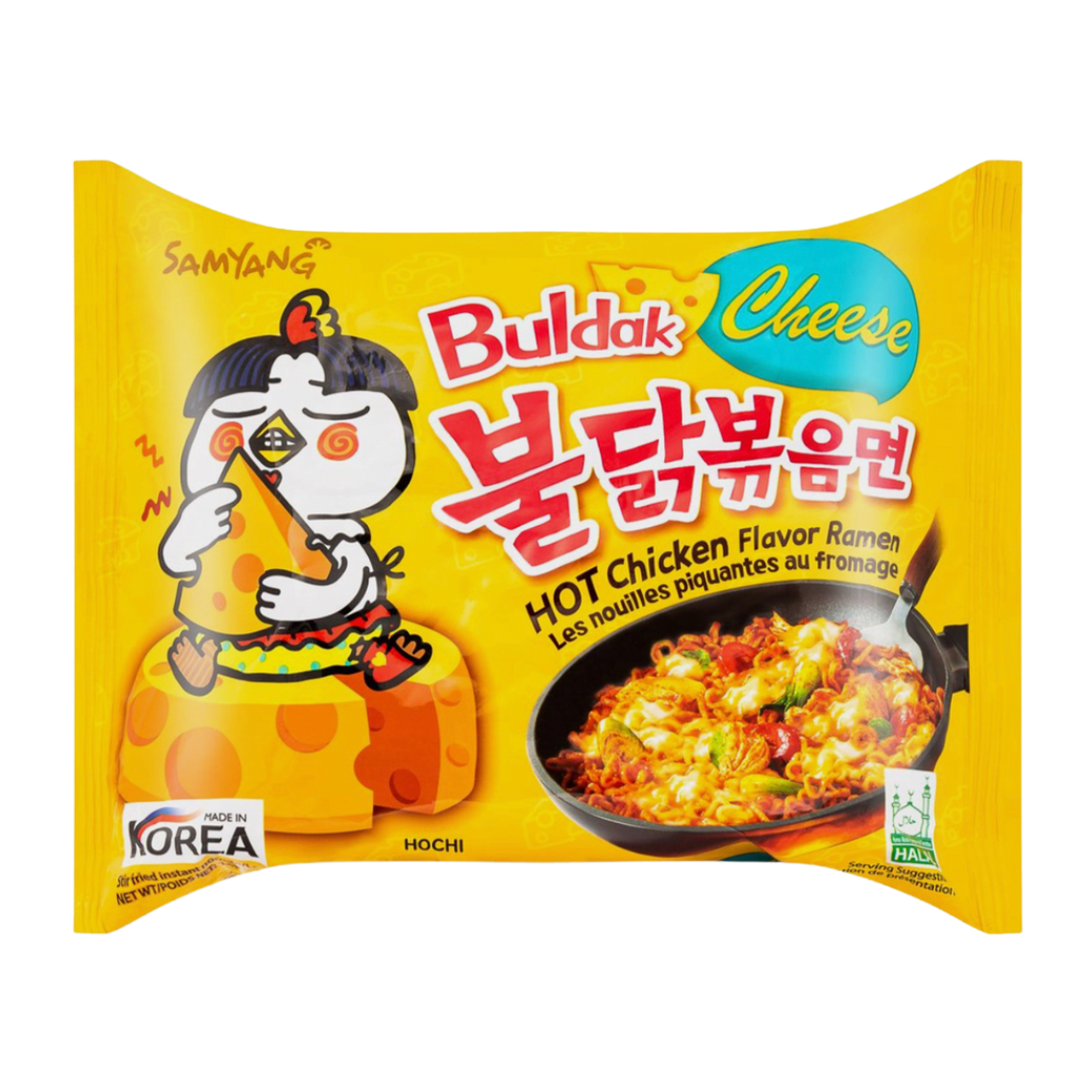 BULDAK CHEESE HOT CHICKEN 140g (불닭볶음면 치즈)