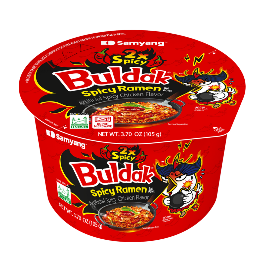 BULDAK RAMEN 2X SPICY HOT CHICKEN FLAVOUR 105g