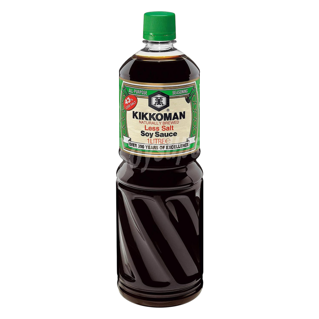 Kikkoman salsa de soja menos sal 975ml