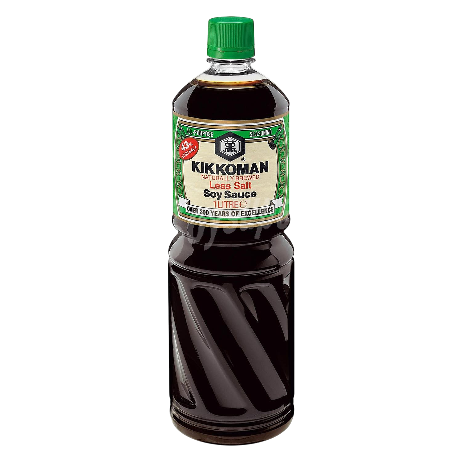 Kikkoman salsa de soja menos sal 975ml