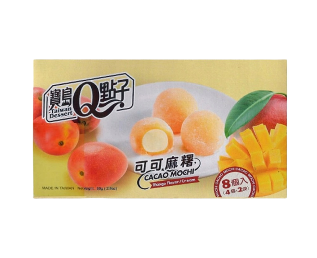 🥭✨ Mico Mochi Mango – Taiwan Dessert Q 點子 ✨🍡