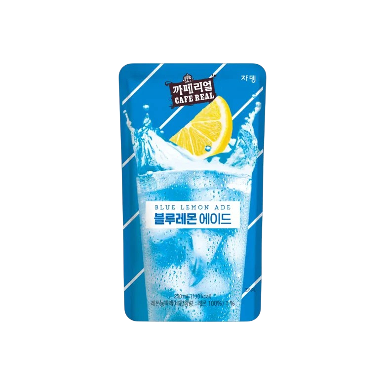 Roastique CAFE REAL Blue Lemon Ade 230ml