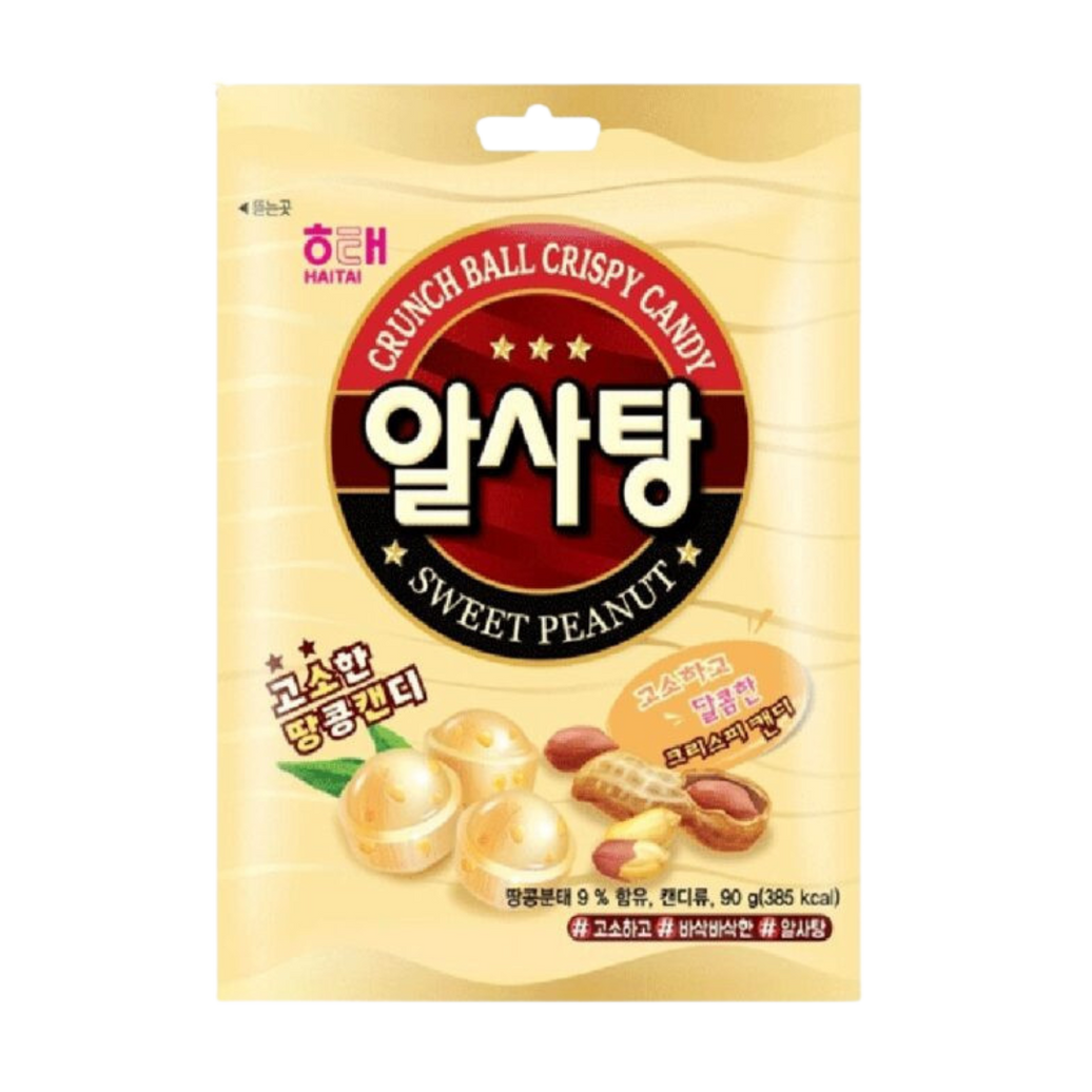 Caramelo Haitai Crunch Ball Sweet Peanut 126g