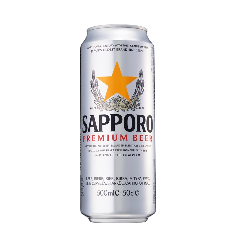 SAPPORO cerveza japonesa 500ml