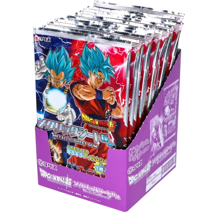 Chicle con Tarjeta Metálica Dragon Ball