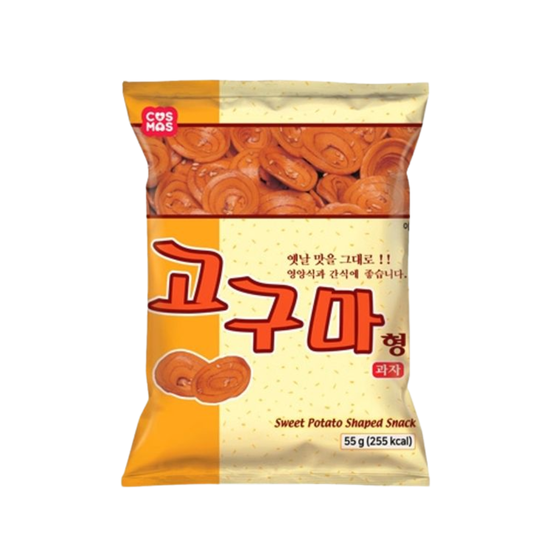 COSMOS SWEET POTATO SHAPED SNACK 55g