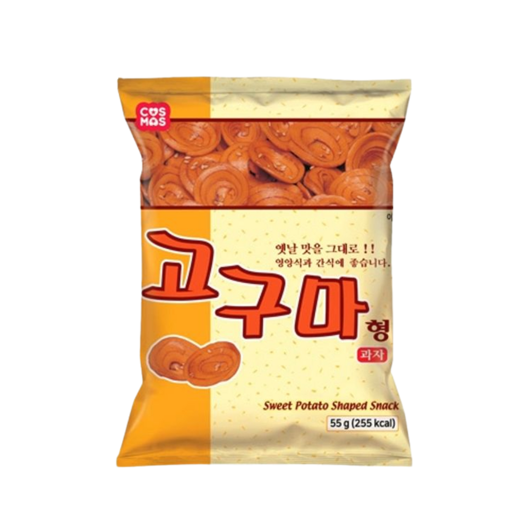 COSMOS SWEET POTATO SHAPED SNACK 55g