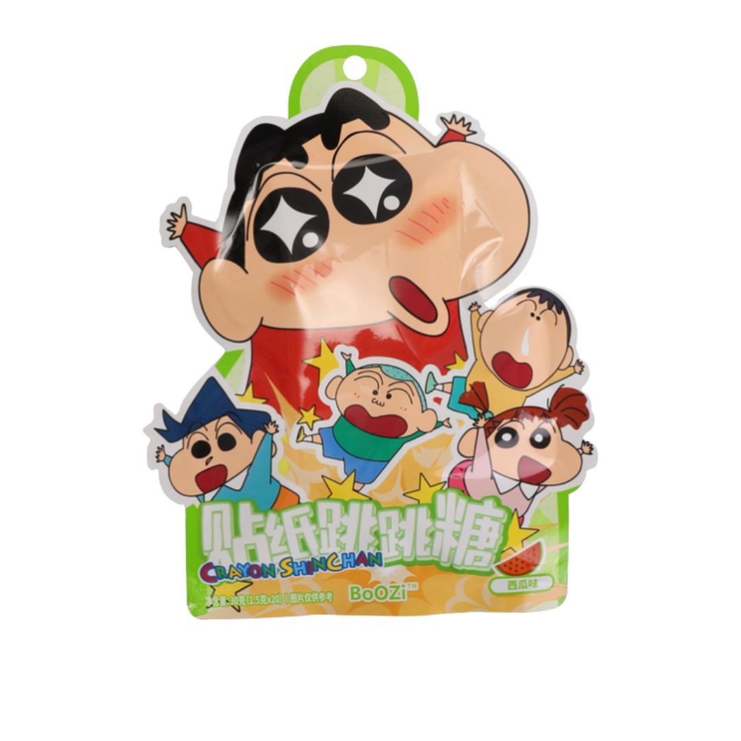 Crayon Shin Chan Peta Zetas Sabor Lychee 30g