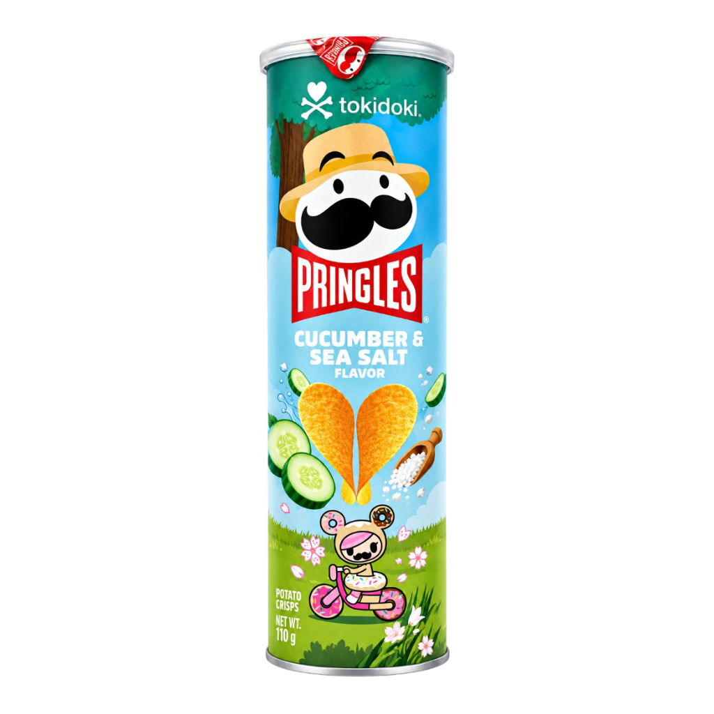 PRINGLES Patatas fritas Sabor Pepino y Sal 110g