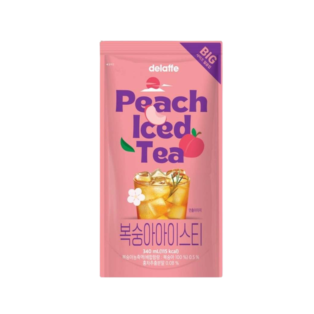 DELAFFE PEACH ICED TEA 340ml