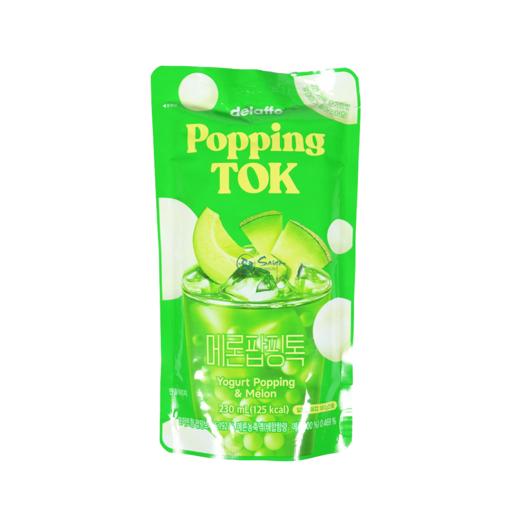 DELAFFE POPPING TOK YOGURT POPPING & MELON 230ml