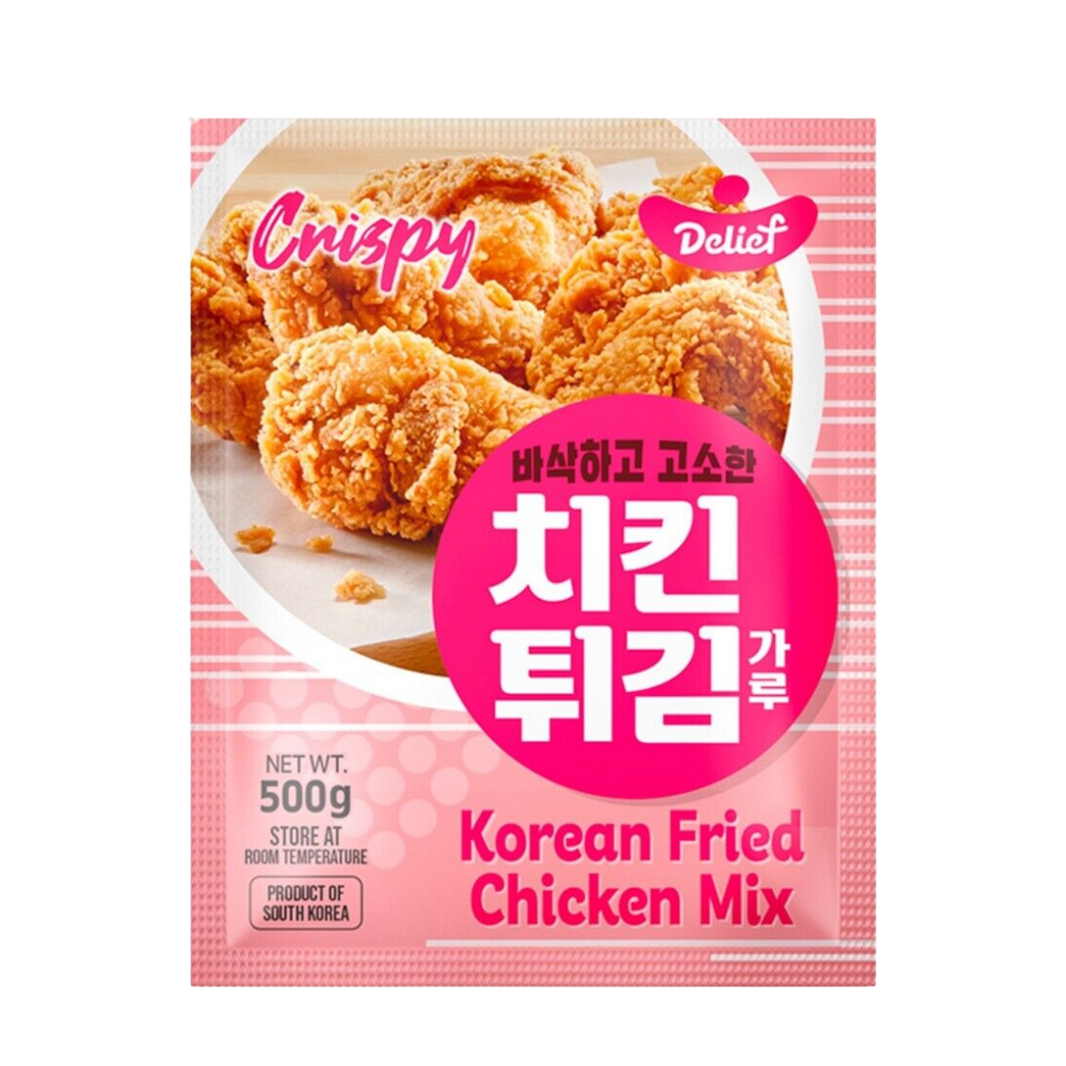🍗🔥 Delief Korean Fried Chicken Mix – Mezcla Coreana para Pollo Frito Crujiente (500 g)