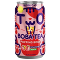 TW BobaCat Bubble Tea Peach+Strawberry 320ml