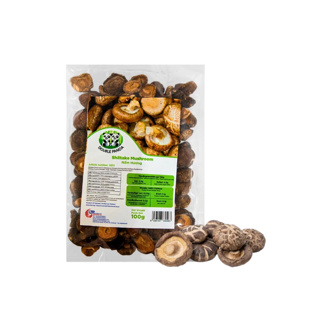 DOUBLE PANDA Shiitake seta seca 100g