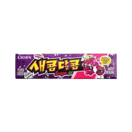 CROWN Caramelo Kaubonbon sabor uva 29g