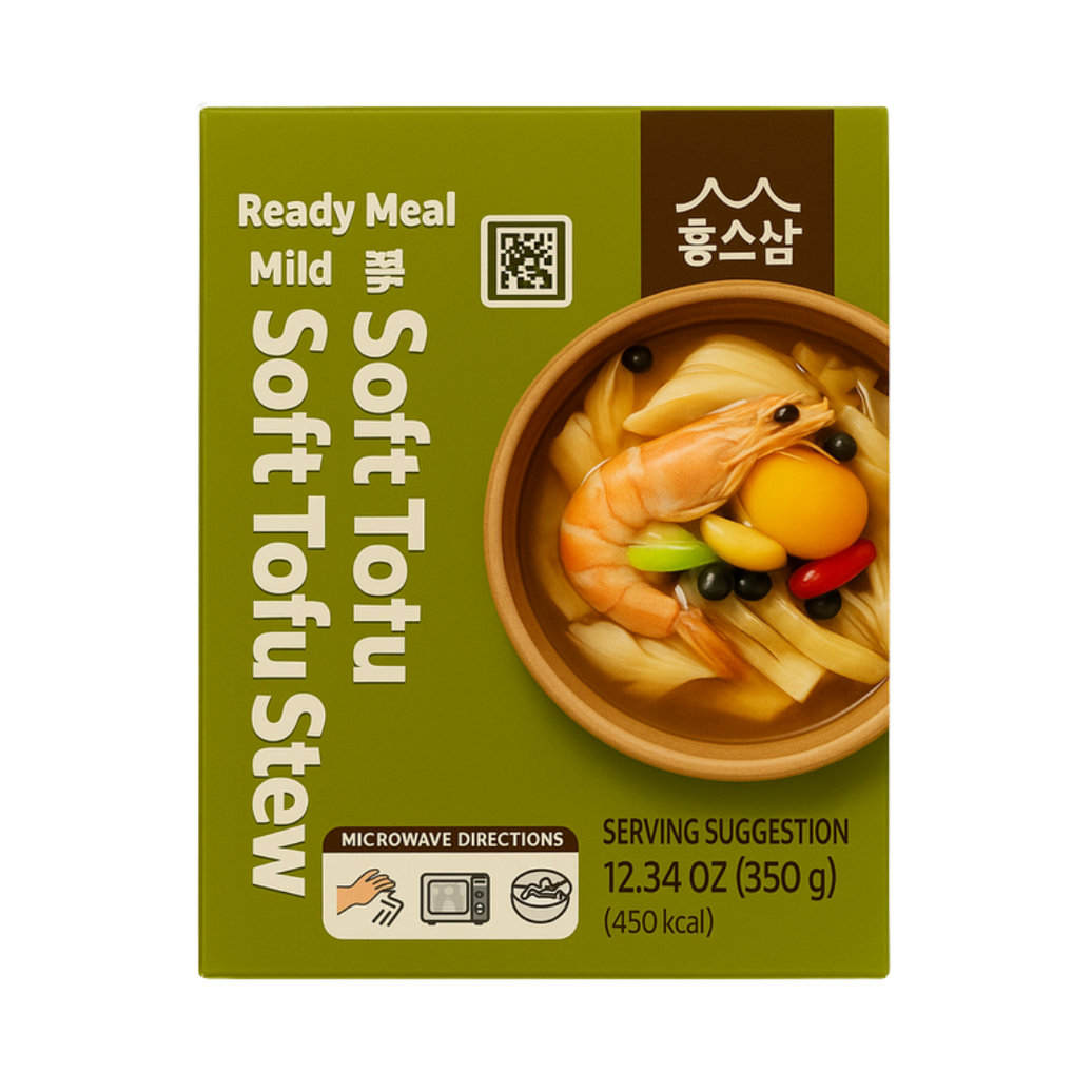 Estofado Coreano de Tofu Suave (Mild) | Ready Meal 350g