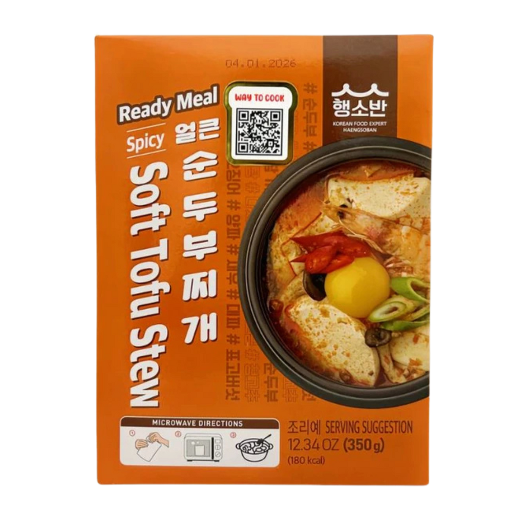 Estofado Coreano de Tofu Suave (Spicy) | Ready Meal 350 g