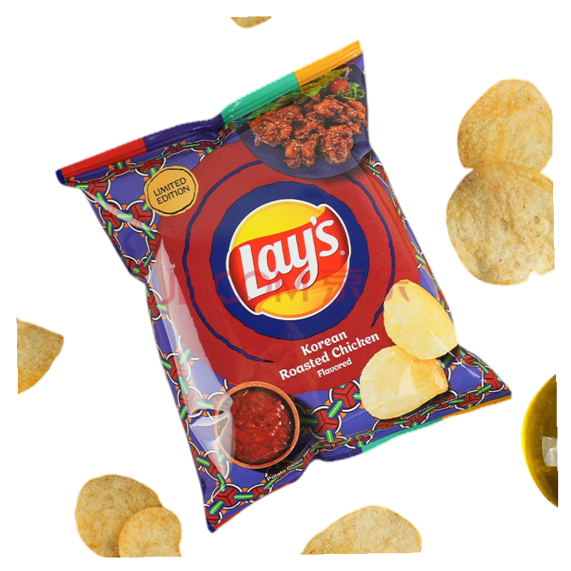 Patatas Fritas sabor Pollo Frito Korean 50g LAY'S