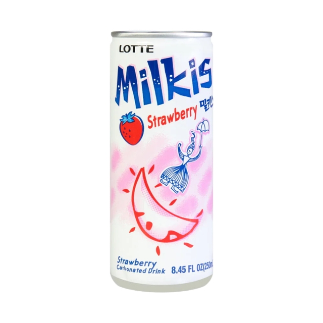 🍓🥤 Milkis Strawberry –250ML 🥤🍓