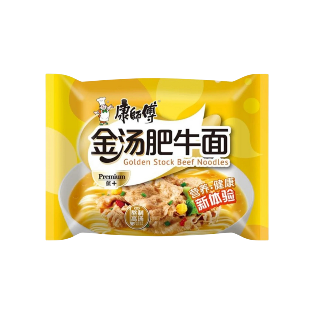 KANGSHIFU Fideos con caldo de ternera acido 105g