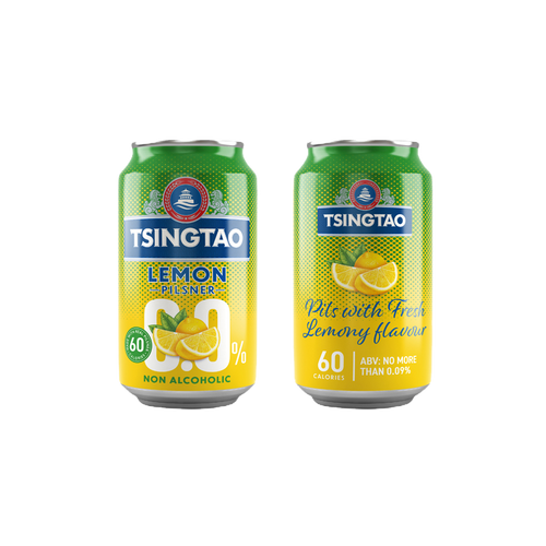 TSINGTAO cerveza con lemon 330ml