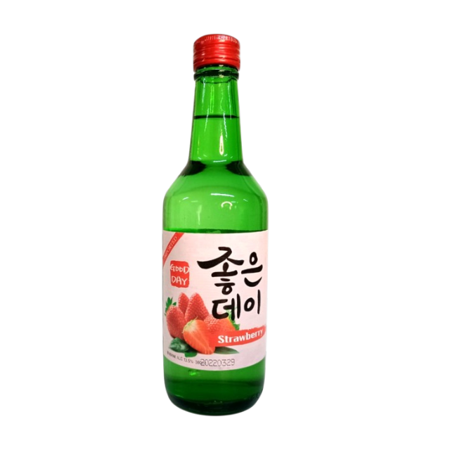 Soju sabor fresa Goodday alc.13.5% 360ml