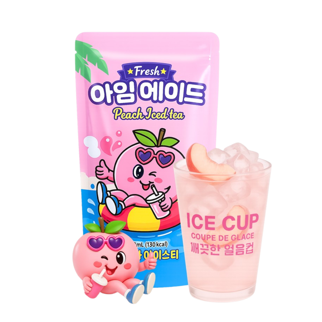 FRESH PEACH ICED TEA ADE 230ml
