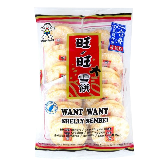 Galleta de arroz picante  WANTWANT 150g