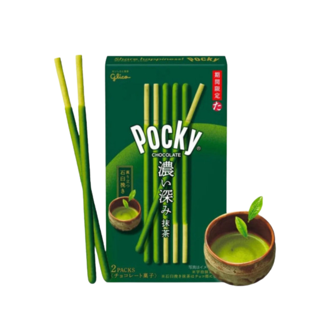 Glico Pocky Chocolate Matcha Flavor 61.6g