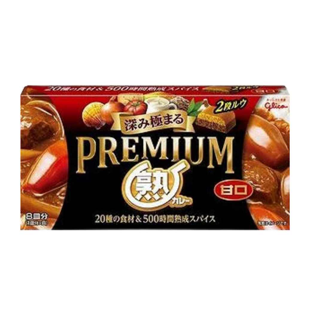 Glico Premium Curry – Curry Roux (Mild) | 8 Porciones