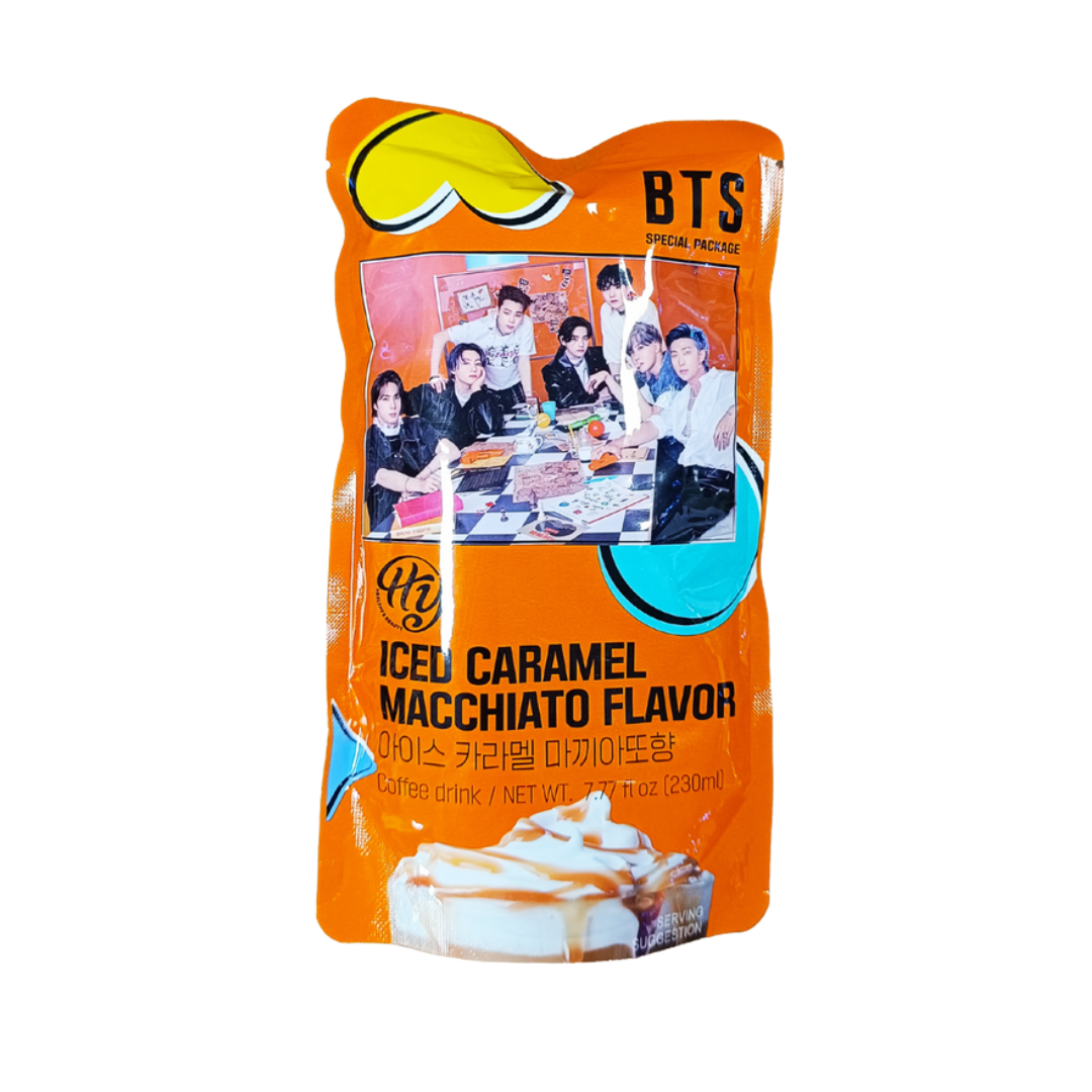 HY ICED CARAMEL MACHIATO FLAVOR BTS SPECIAL PACKAGE 230ml