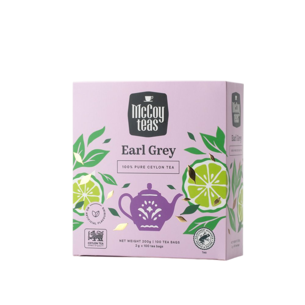 McCoy Teas Earl Grey (Té negro Earl Grey con bergamota)