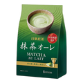 Matcha Au Lait (Bebida de matcha con leche estilo japonés)